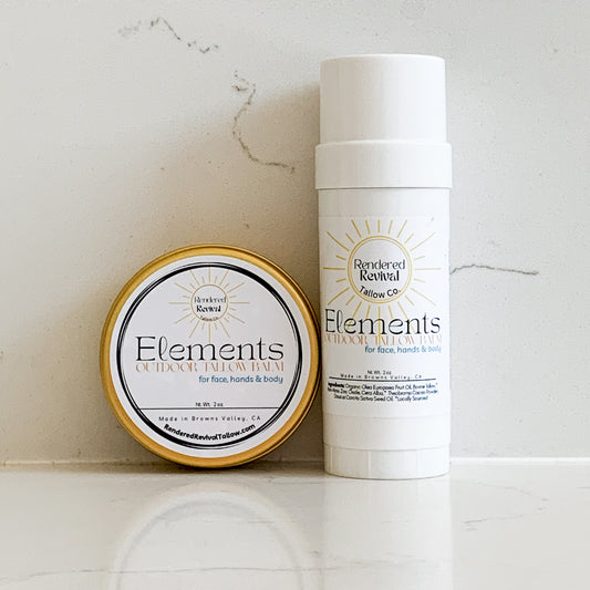 Elements--Outdoor Tallow balm (formerly the Summer Stick)